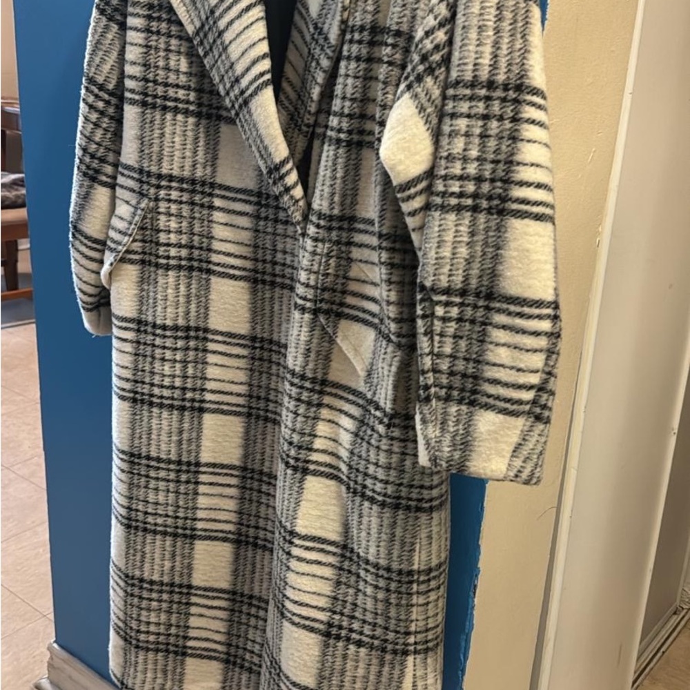 Plaid Long Coat